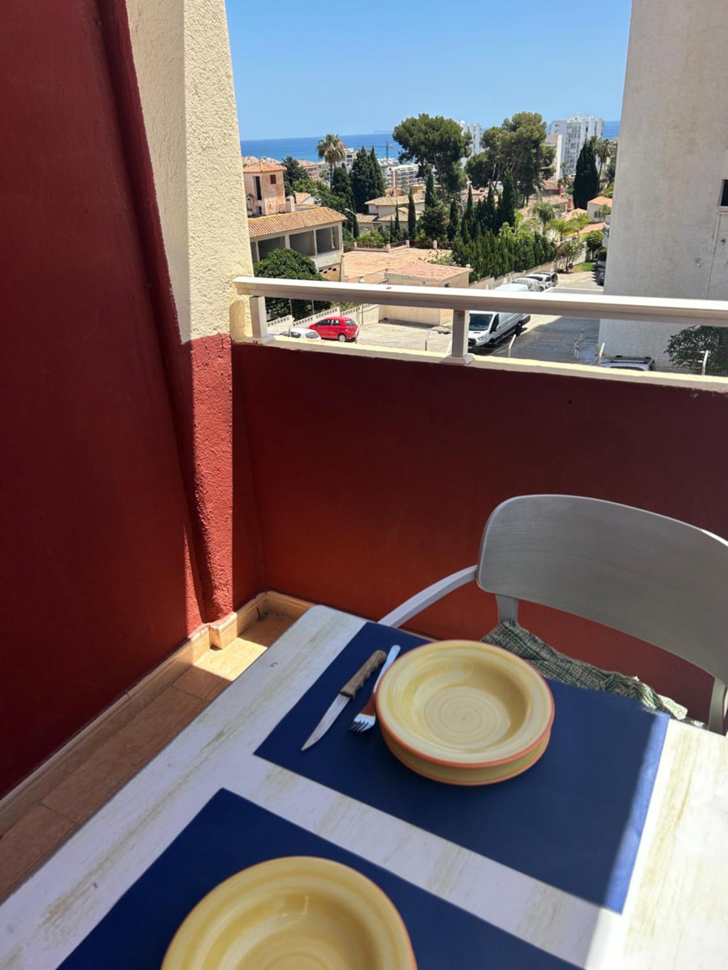 Piscina Terrazza Seaview Lägenhet Benalmádena Exteriör bild