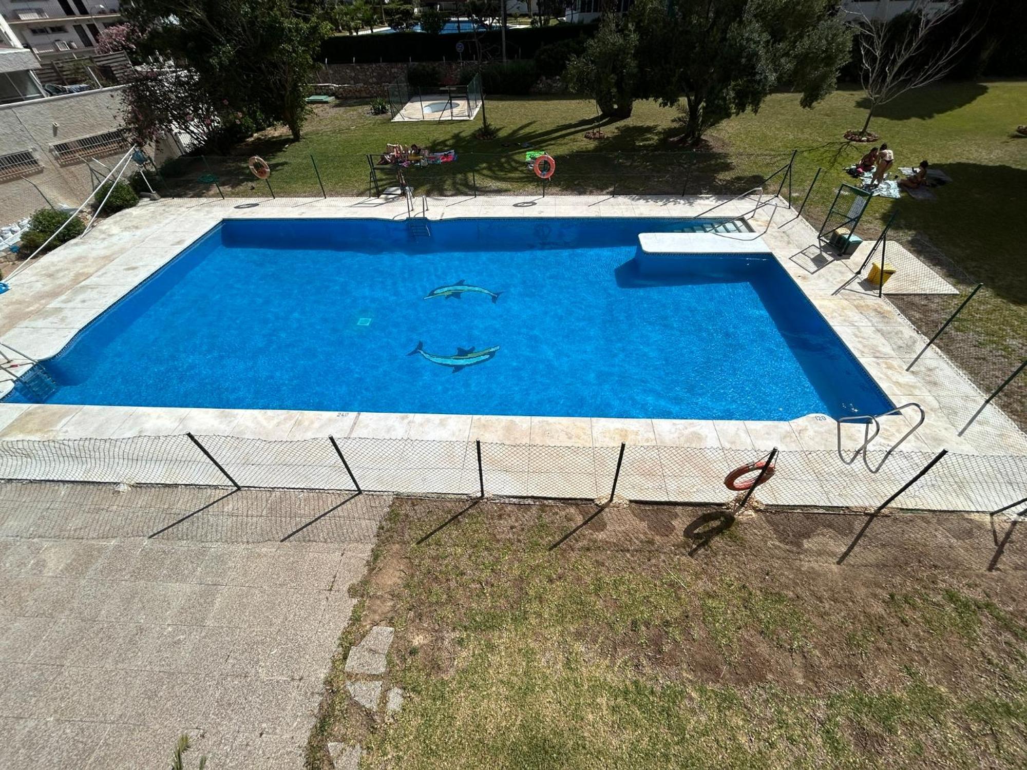 Piscina Terrazza Seaview Lägenhet Benalmádena Exteriör bild